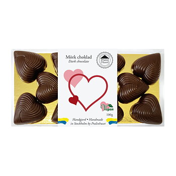 Små Hjärtan - Mörk Choklad