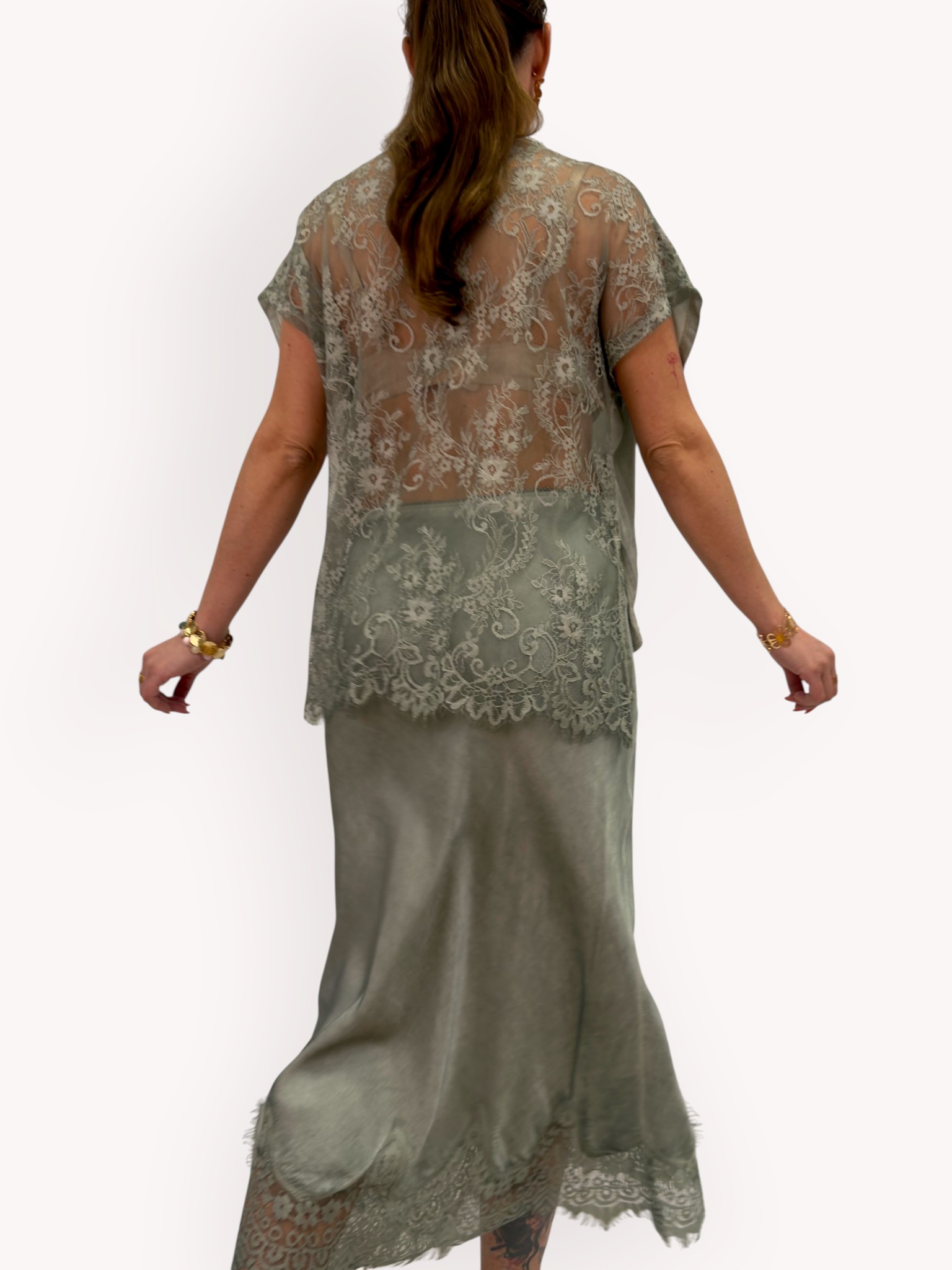 Top with lace details - 2
