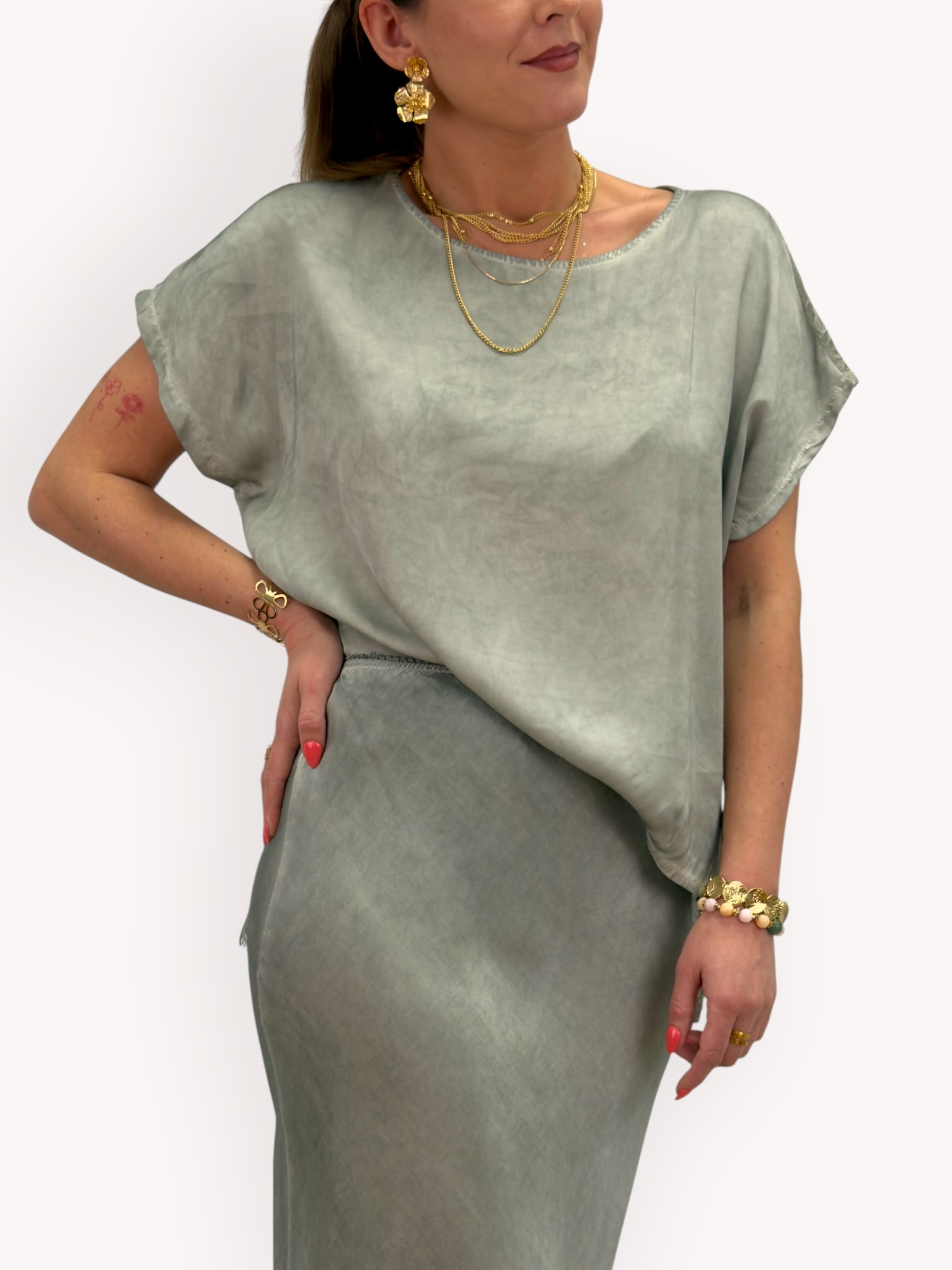 Top with lace details