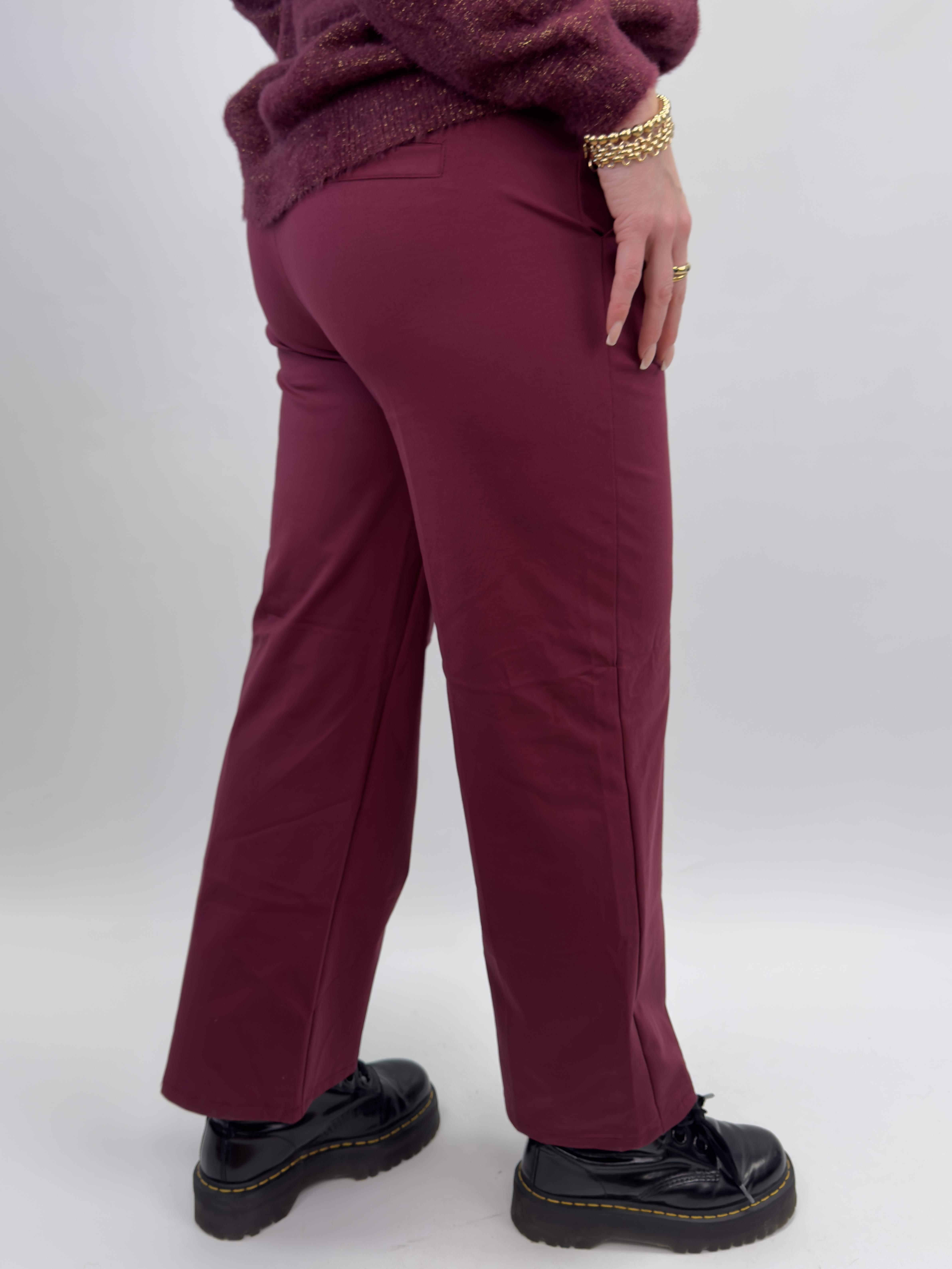 Tailored stretch pants