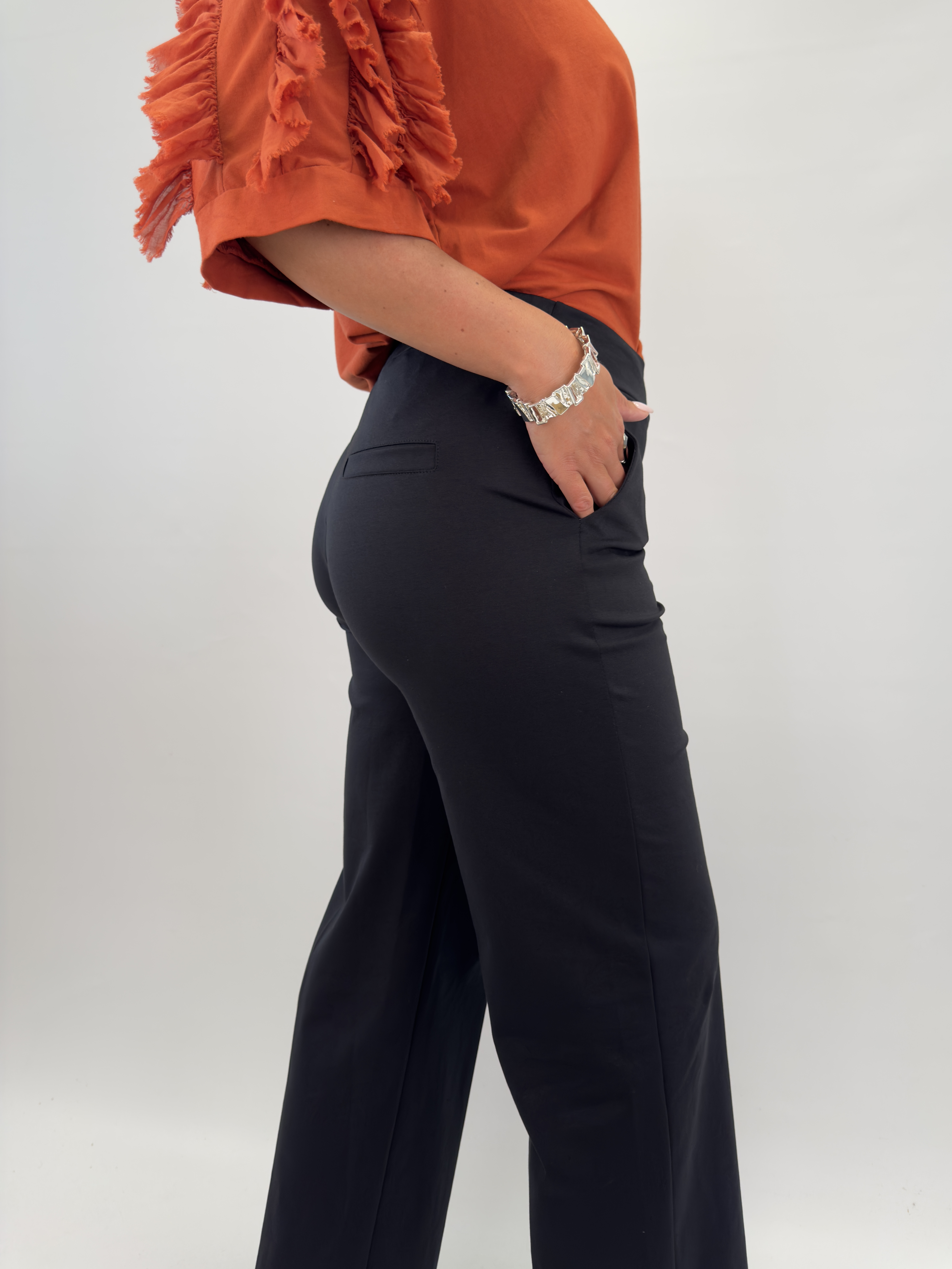Tailored stretch pants - 2