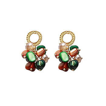 Drop earrings