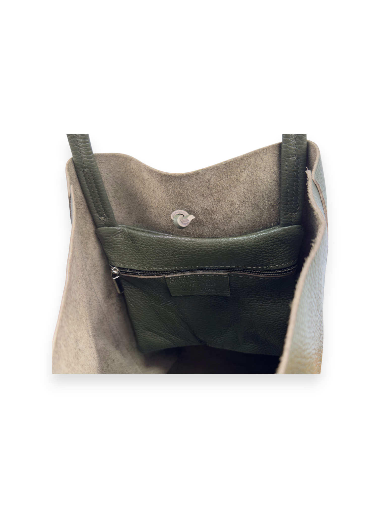 Shoulder bag with tie strap - 2