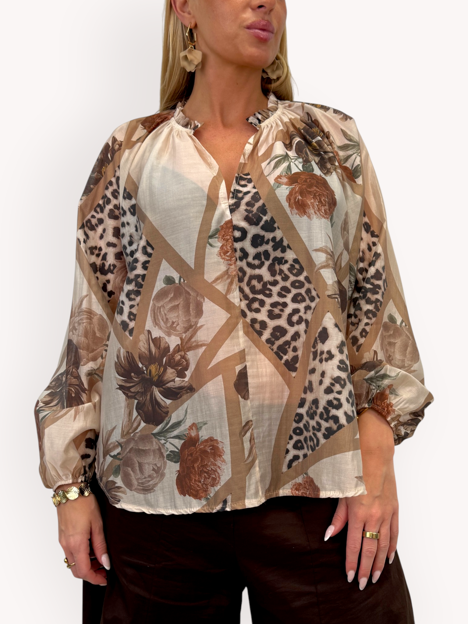 Printed blouse