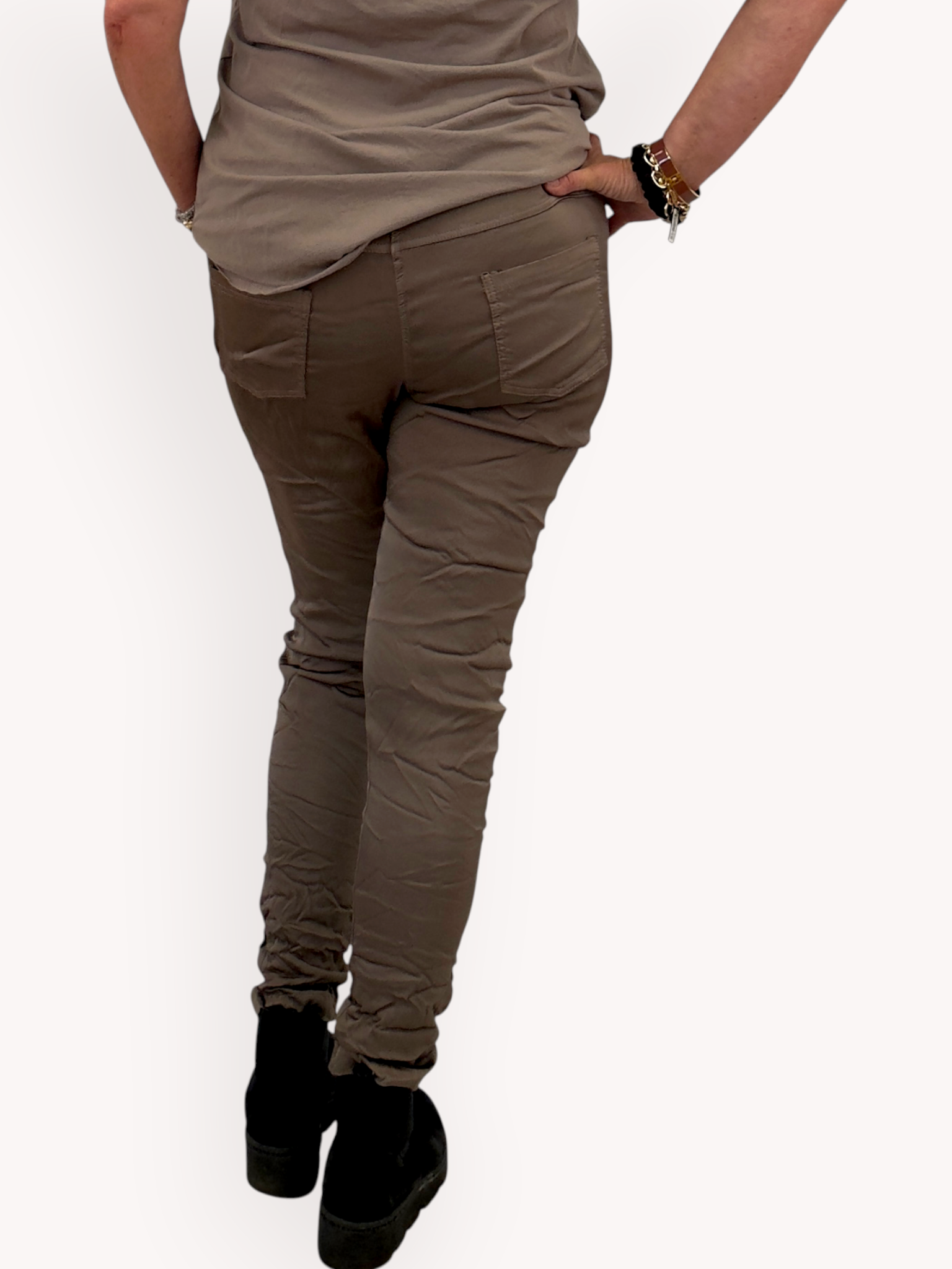 Glossy superstretch pants - 3