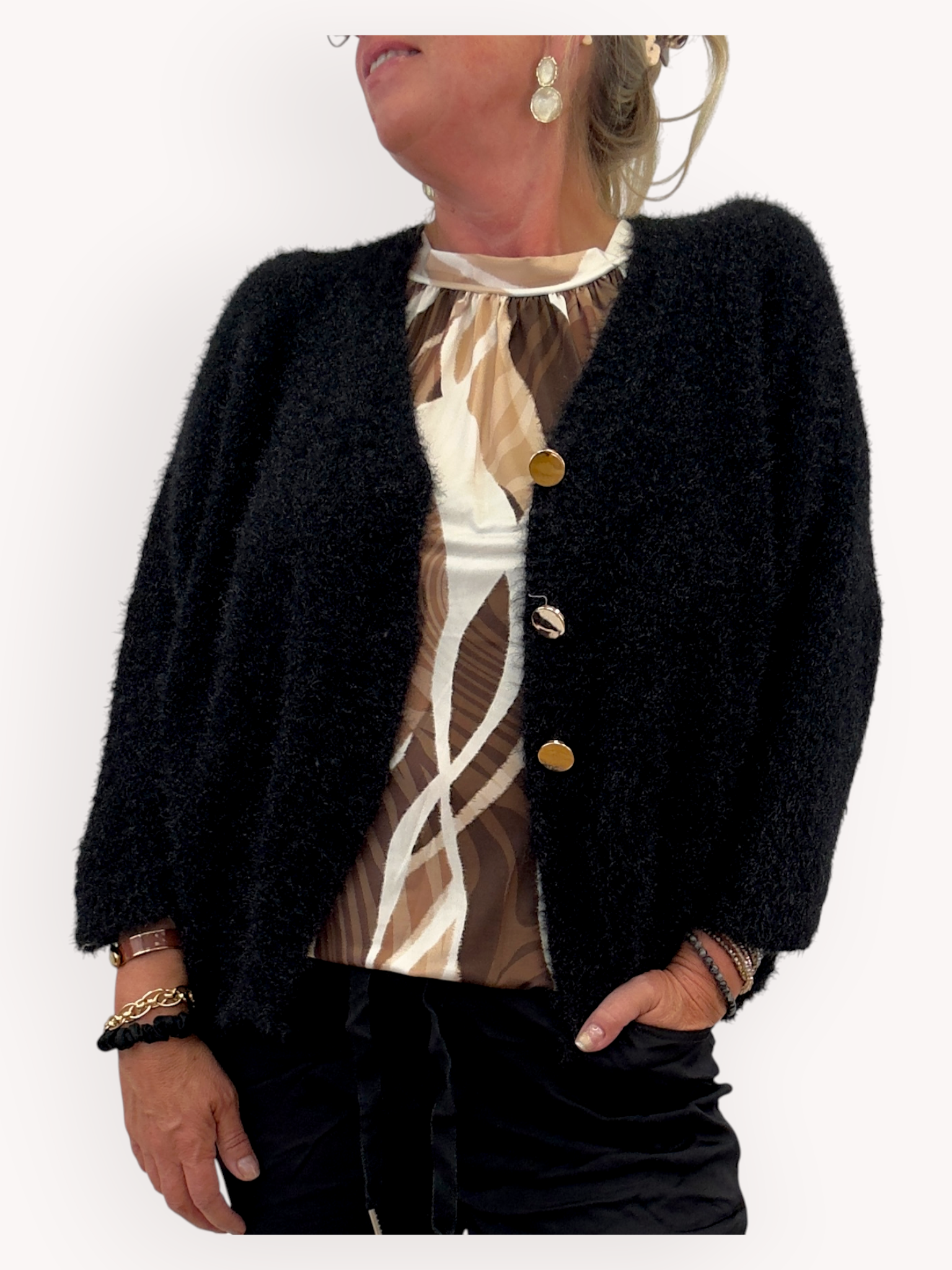 Knitted cardigan