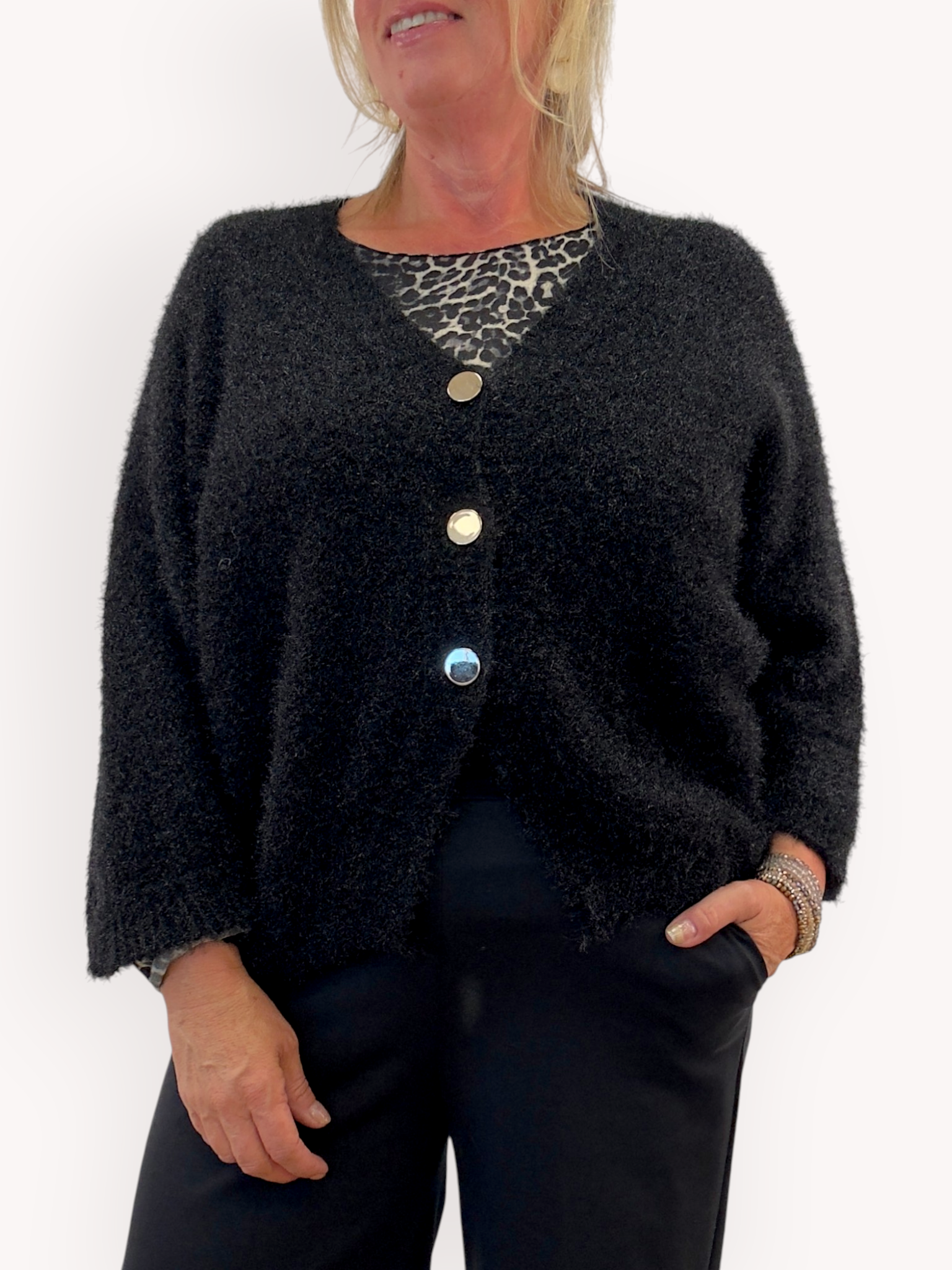 Knitted cardigan - 3