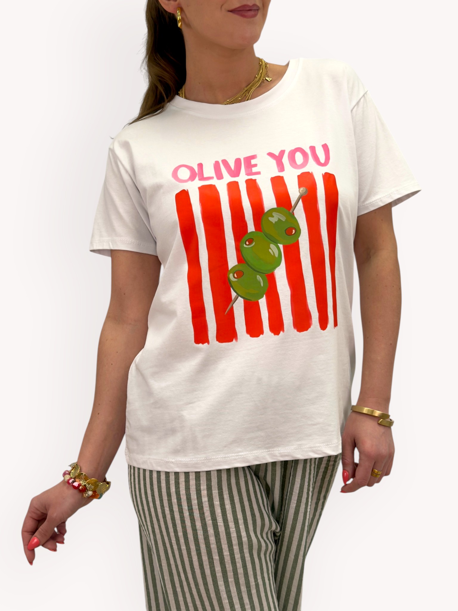 T-shirt med tryck - 3