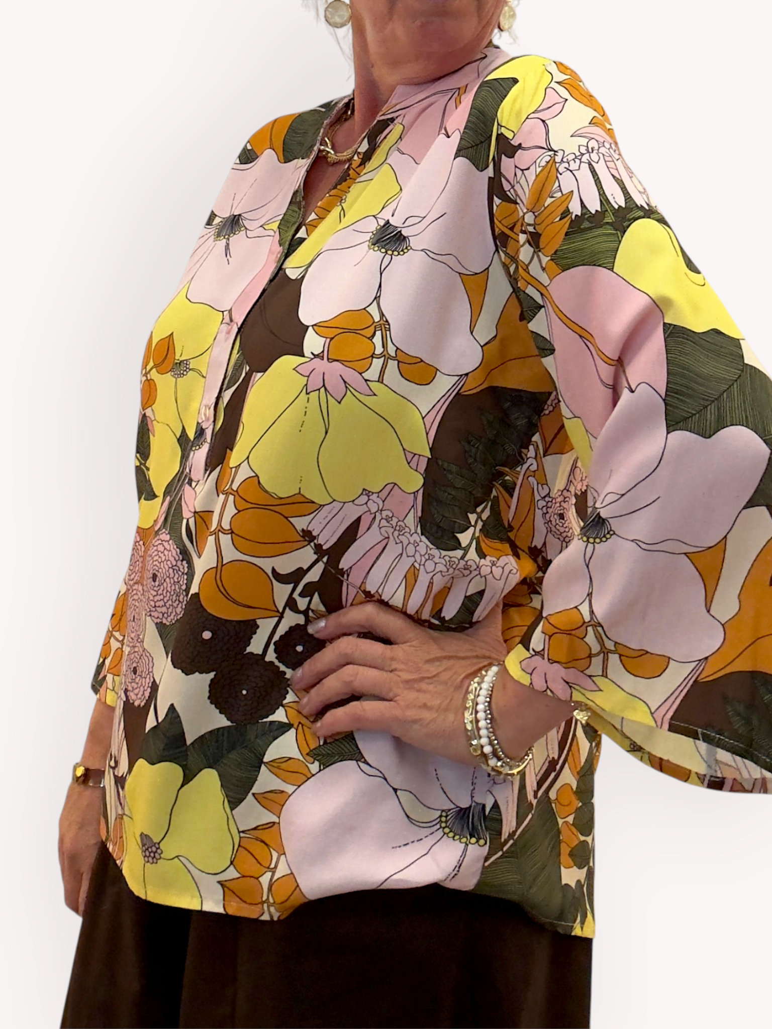 Floral blouse - 2