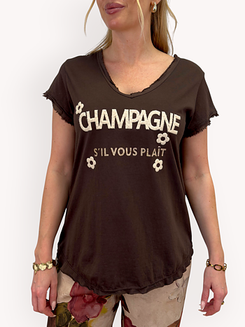 T-shirt med patch