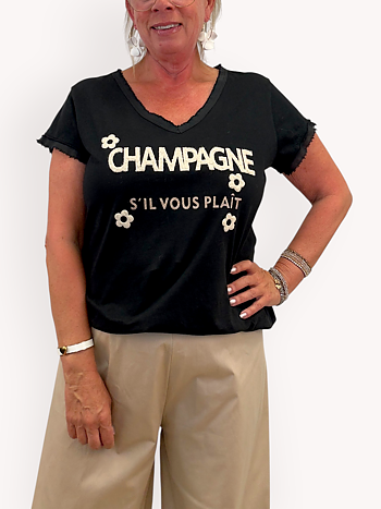 T-shirt med patch