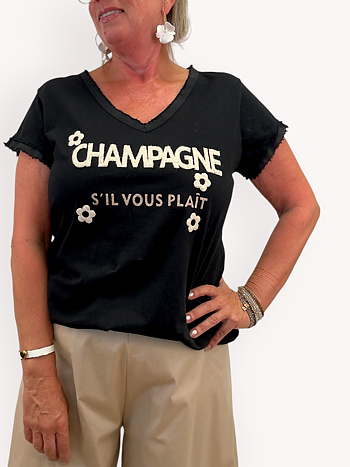 T-shirt med patch