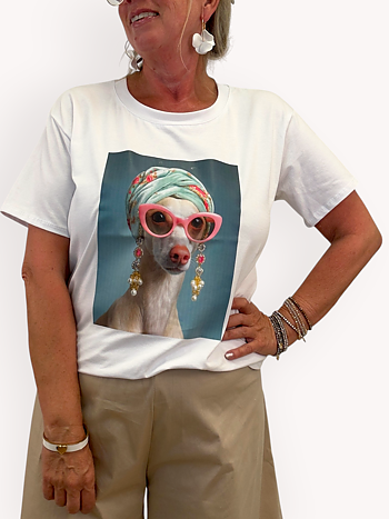 T-shirt med tryck