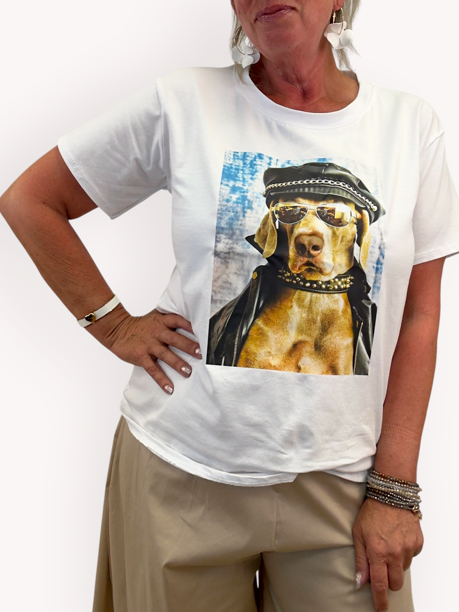 T-shirt med tryck