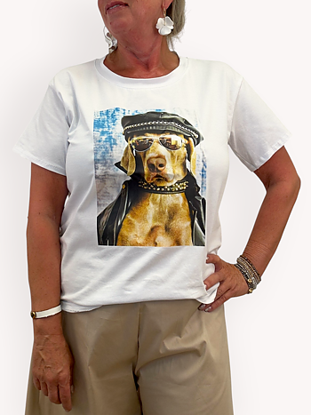 T-shirt med tryck