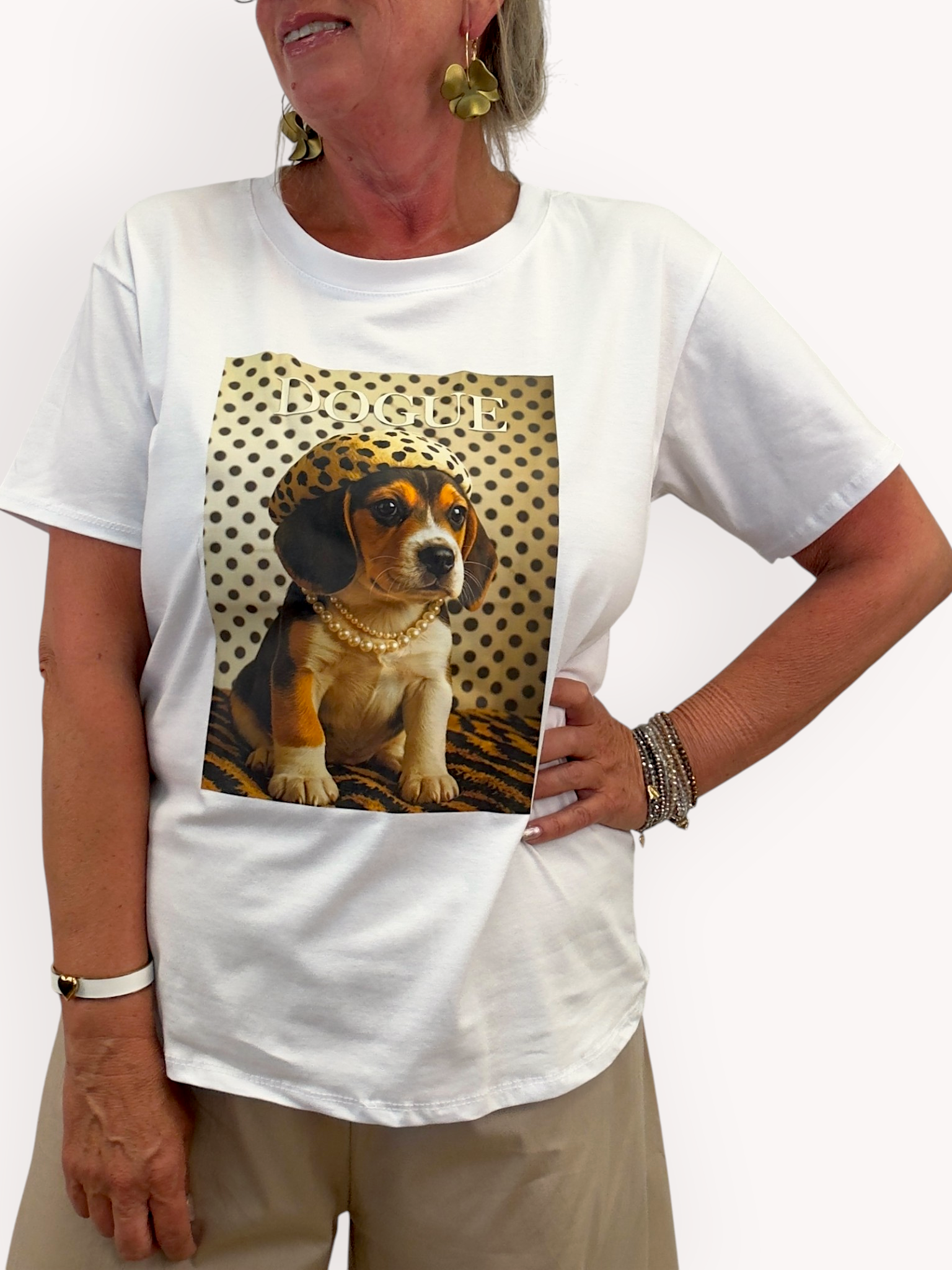 T-shirt med tryck