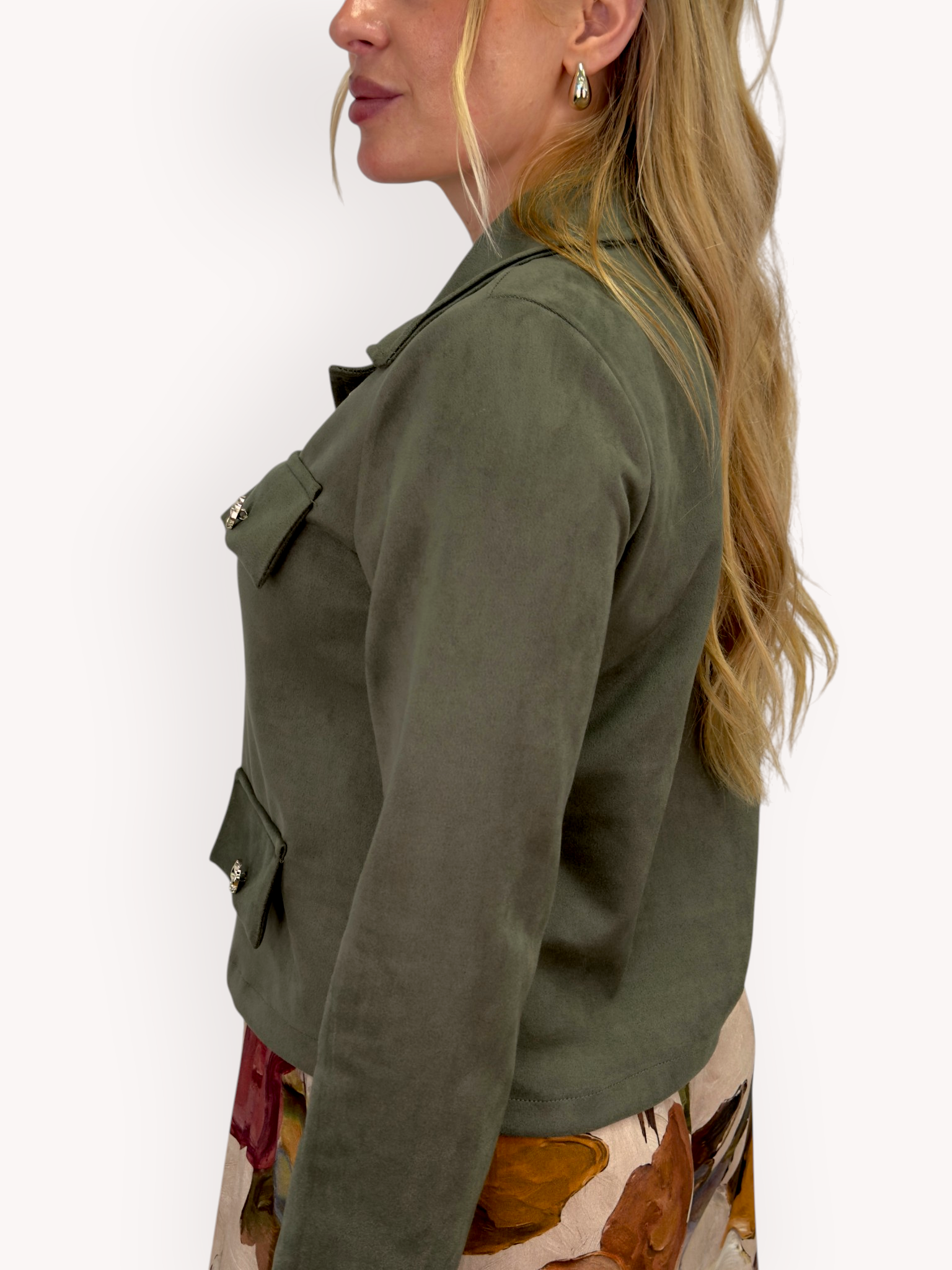 Faux suede jacket - 2