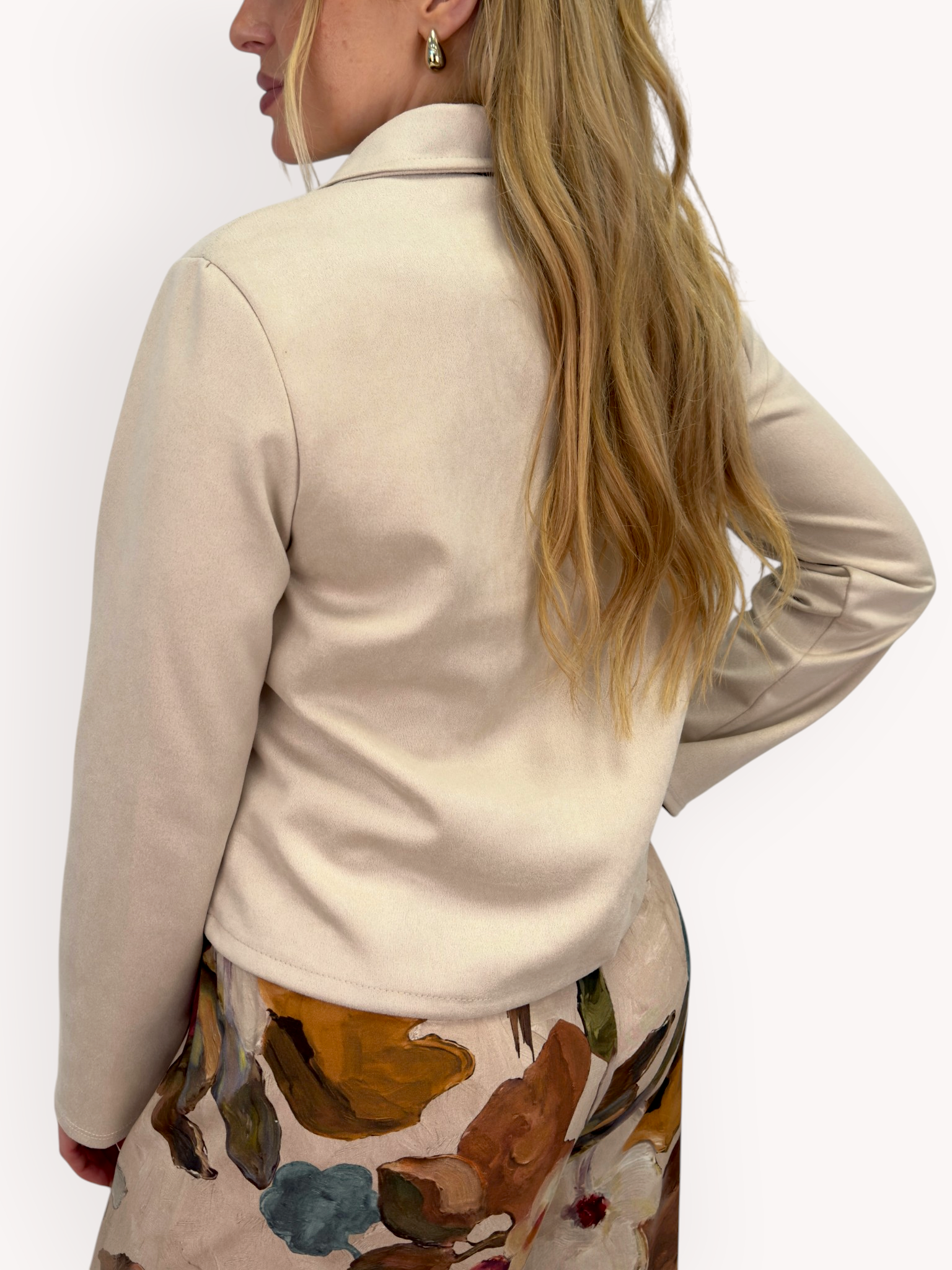 Faux suede jacket - 2