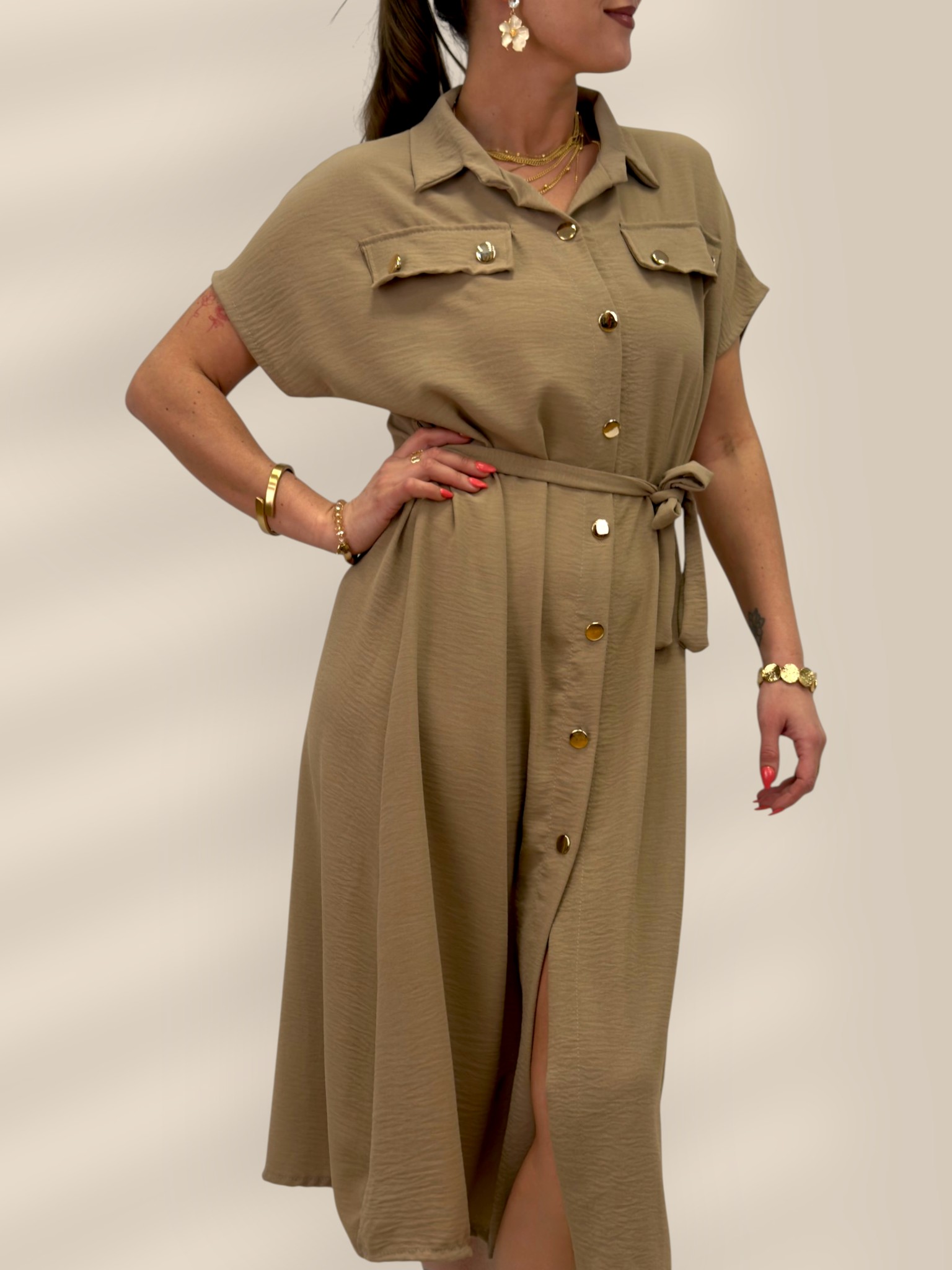 gold button midi dress Stock Women Strapless Backless Gold Ruched Mini Skirt Set Birthday Party Costume Bar Nightclub Stage Performance Clothing Gold / S