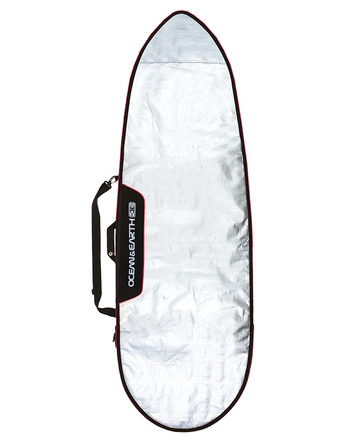 Ocean & Earth Barry Basic Fish Surfboard Cover 6,0" Red