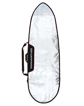 Ocean & Earth Barry Basic Fish Surfboard Cover 6,0" Red