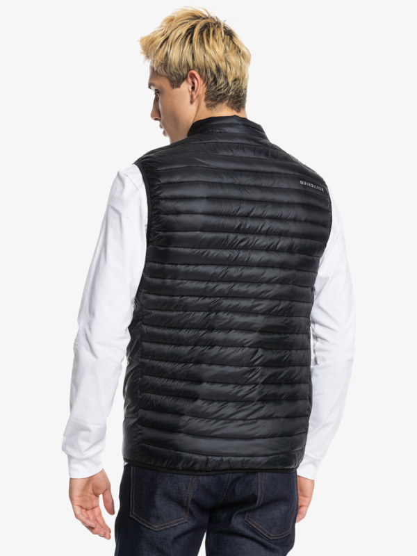 Quiksilver Scaly Body Warmer Black - 5