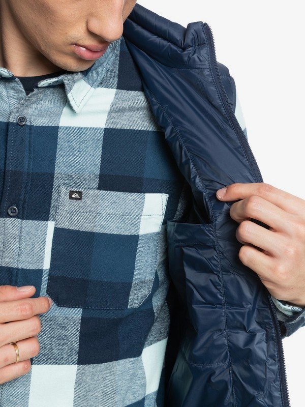 Quiksilver Scaly Body Warmer Vest Navy Blazer - 6
