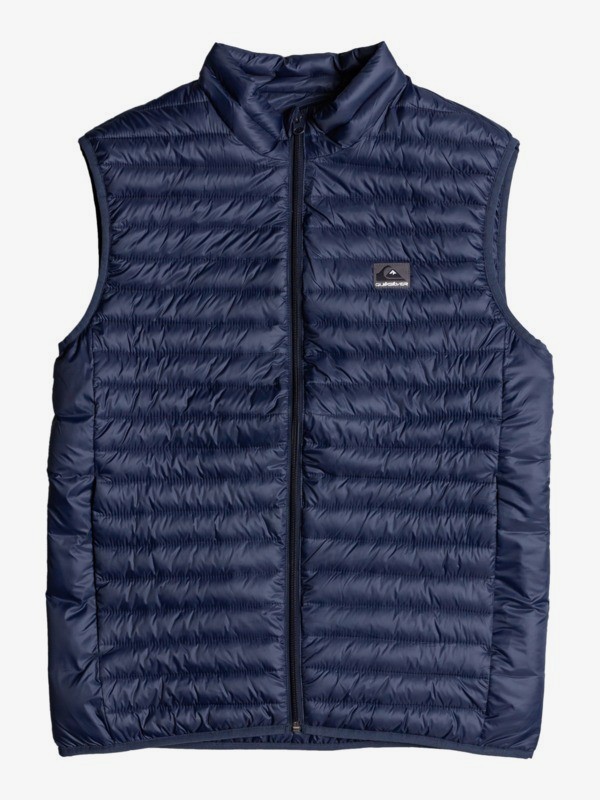 Quiksilver Scaly Body Warmer Vest Navy Blazer - 8