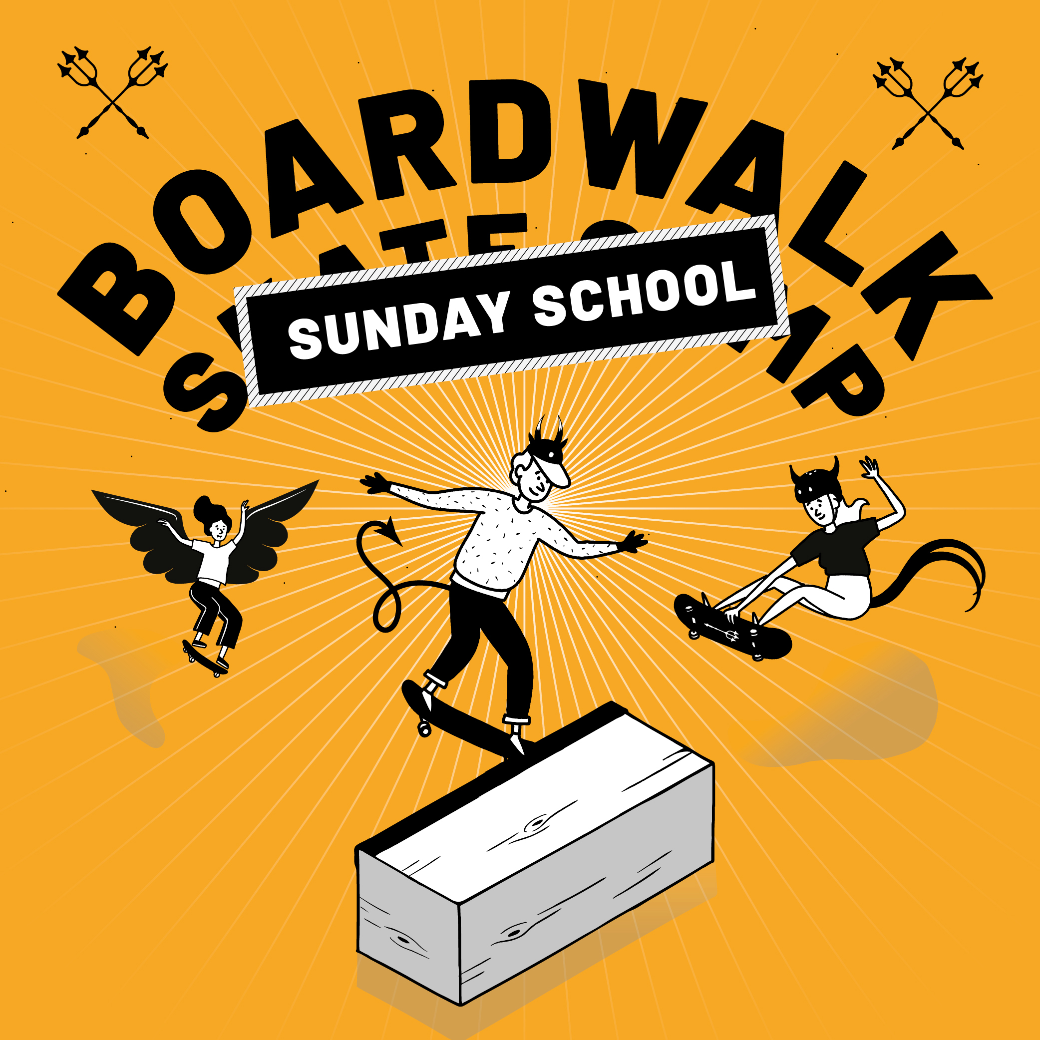 Boardwalk Sunday School Skate school