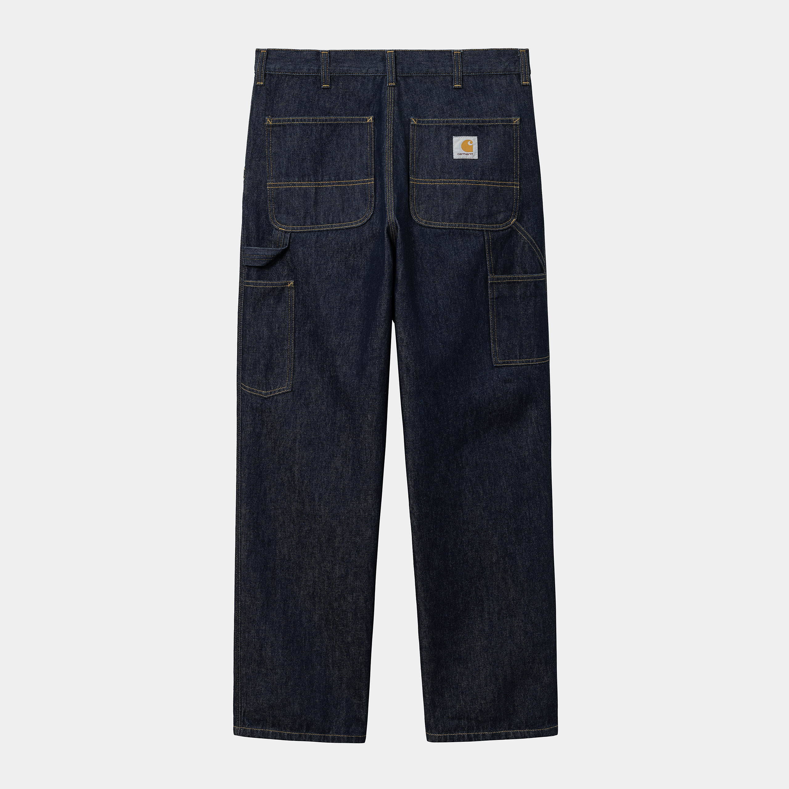 Carhartt WIP Single Knee Blue Rinsed Jeans - 5