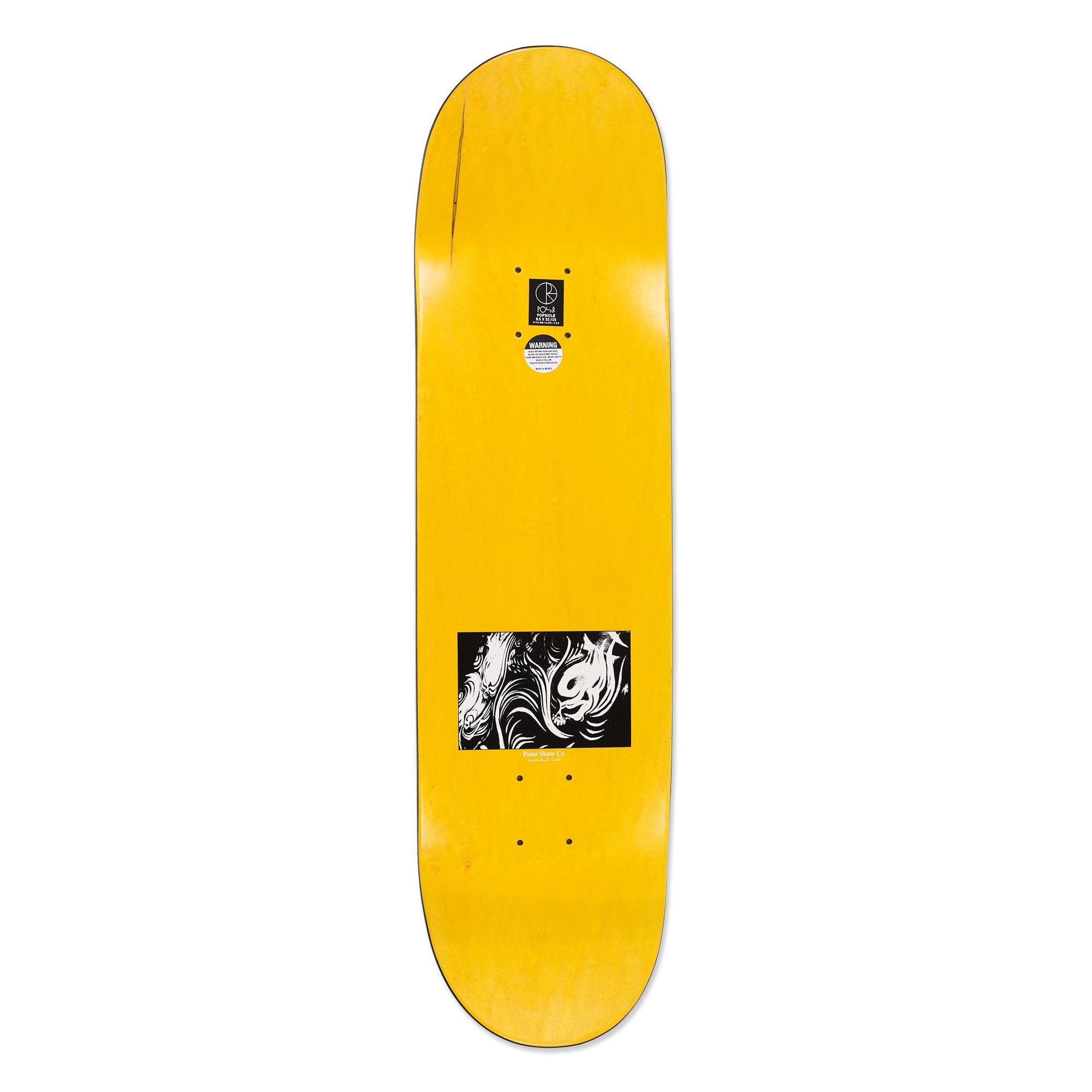 Polar Skate Co. Paul Grund Skulls 8.5" Skateboard Deck - 3