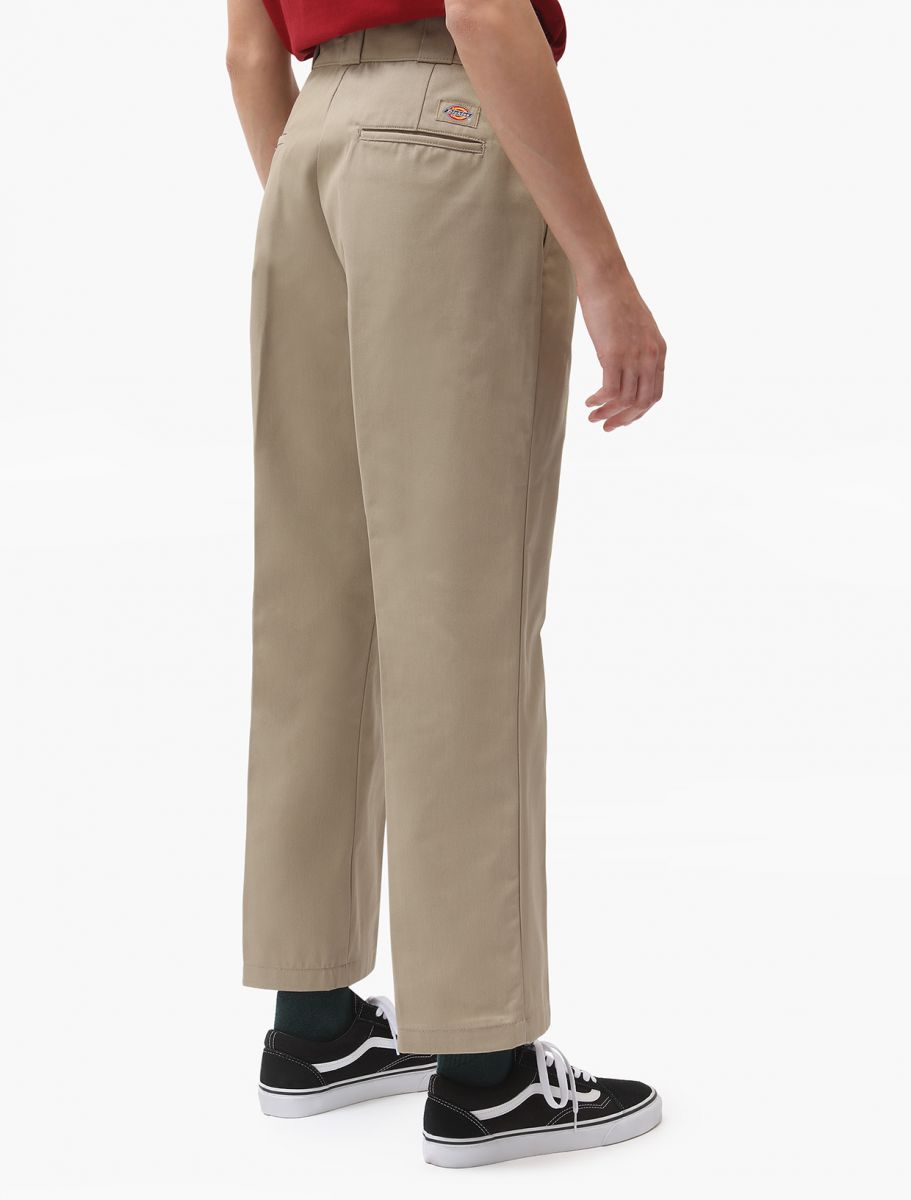 Dickies Womens 874 Recycled Cropped Work Pant - Khaki – Route One