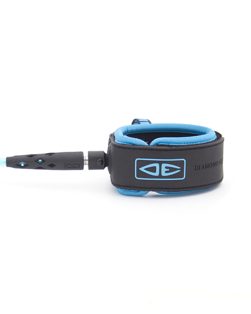 Ocean & Earth Diamond Flex Regular Leash 8" Blue - 2