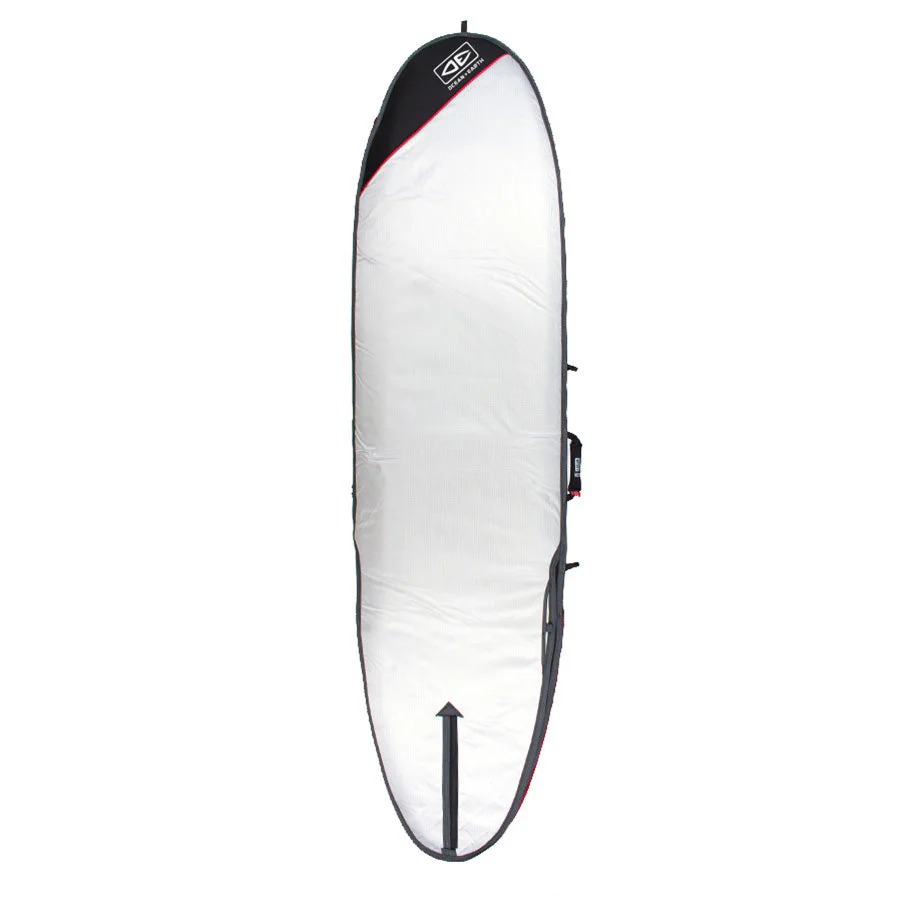 Ocean & Earth Aircon Longboard Bag 8.6" Black/ Red - 2