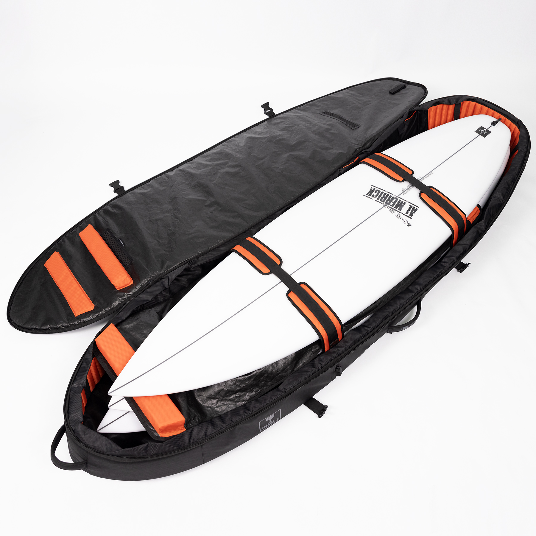 Ocean & Earth APEX Fish/Shortboard Resebag 2 Surfbrädor 6,4" - 2