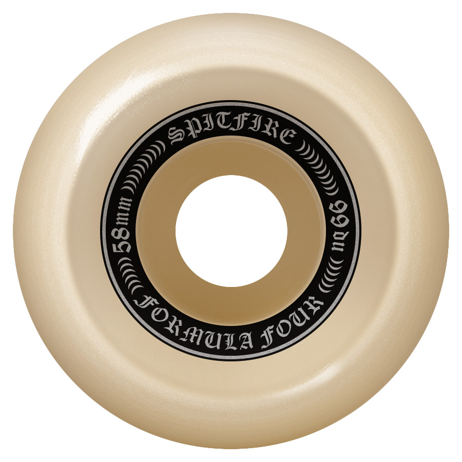Spitfire F4 OG Classic 99DU 56mm Blue Skateboard Wheels - 2