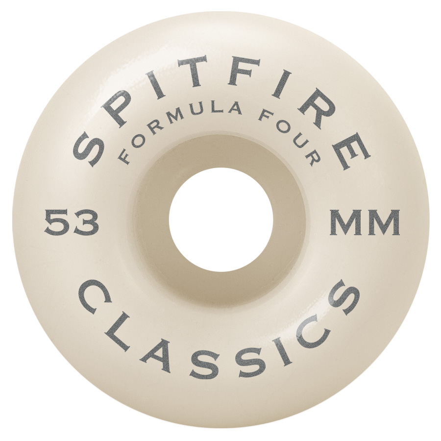 スケートボード SPITFIRE CLASSICS 53mm 99DU spitfire classics 53mm white/orange 99A skate wheels - Firehouse
