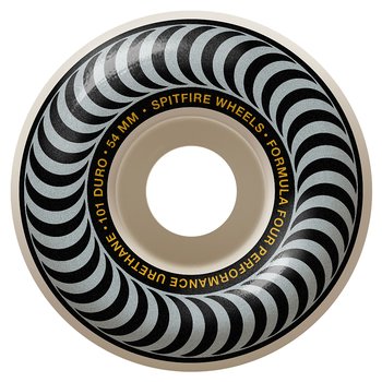 Spitfire F4 Classics 101DU 54mm Silver Skateboard Wheels