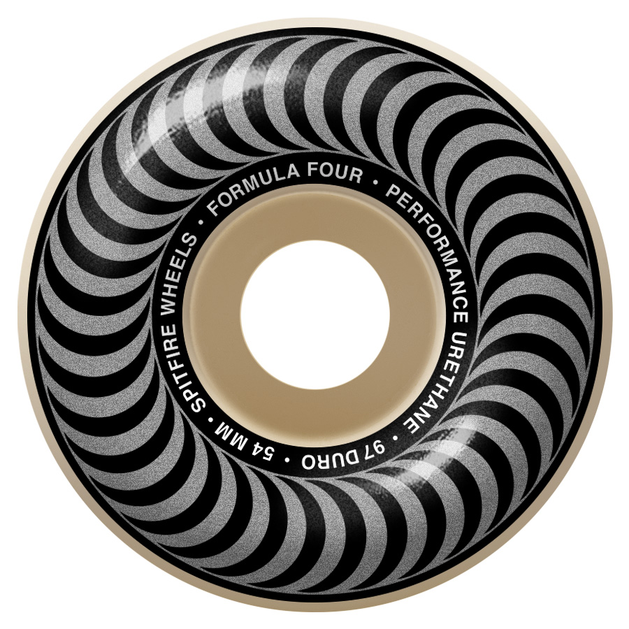 Spitfire F4 Classics 97DU 54mm Silver Skateboard Wheels