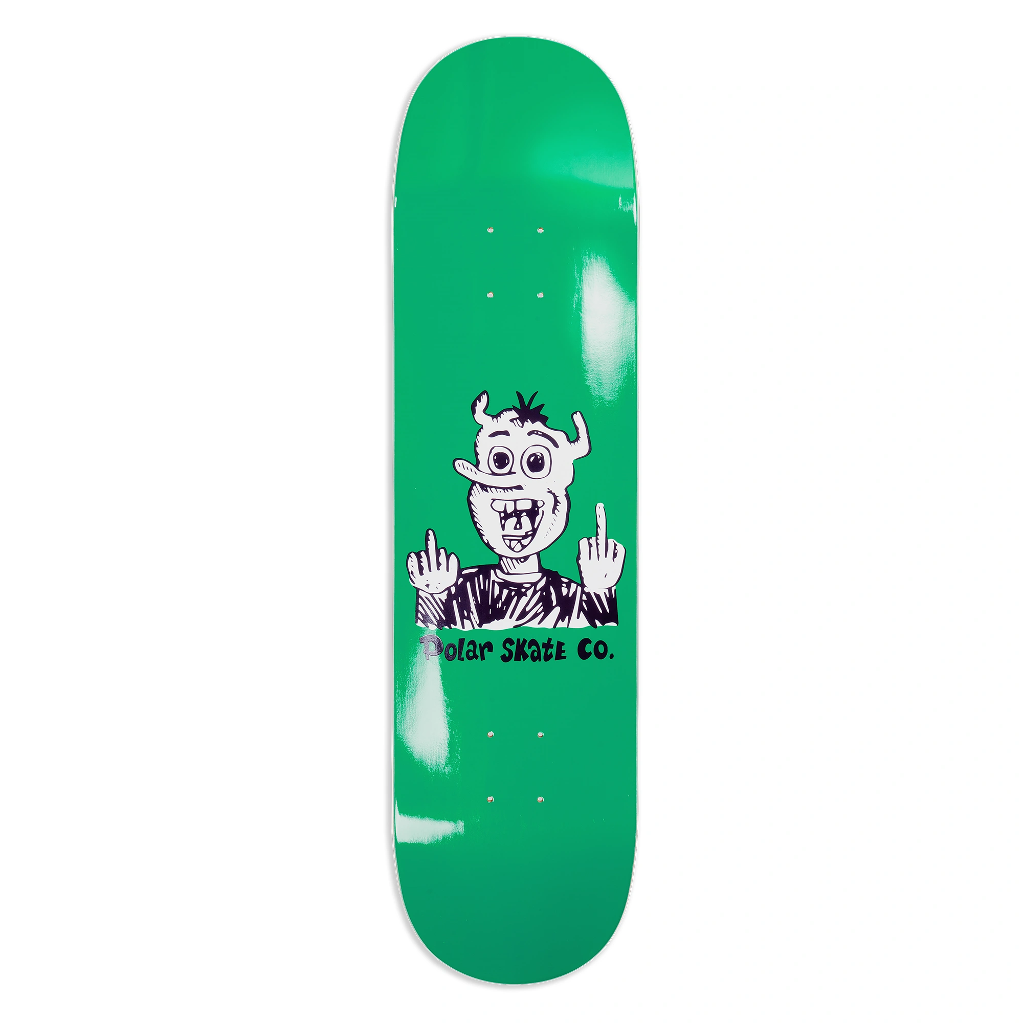 Polar Skate Co. Team Up Yours! Hunter Green 8.25" (Short Wheelbase) Skateboardbräda