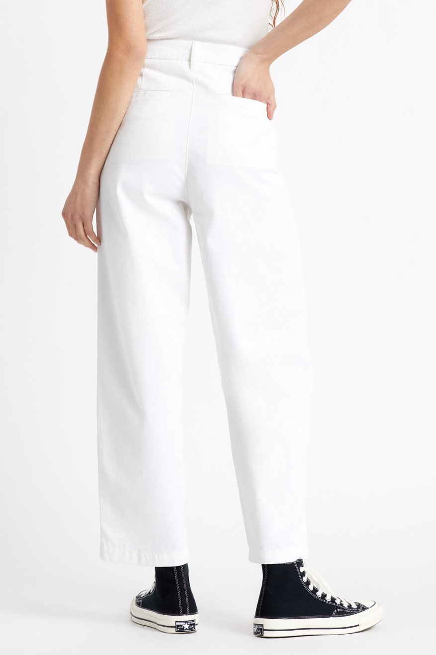 Brixton Women Victory Trouser Pant White - 3