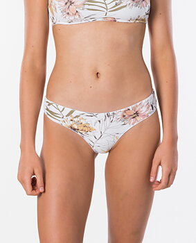 Rip Curl Playa Blanca Ruched Cheeky Pant White
