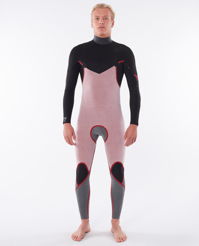 Rip Curl Dawn Patrol 4/3mm Chest Zip Wetsuit - 5