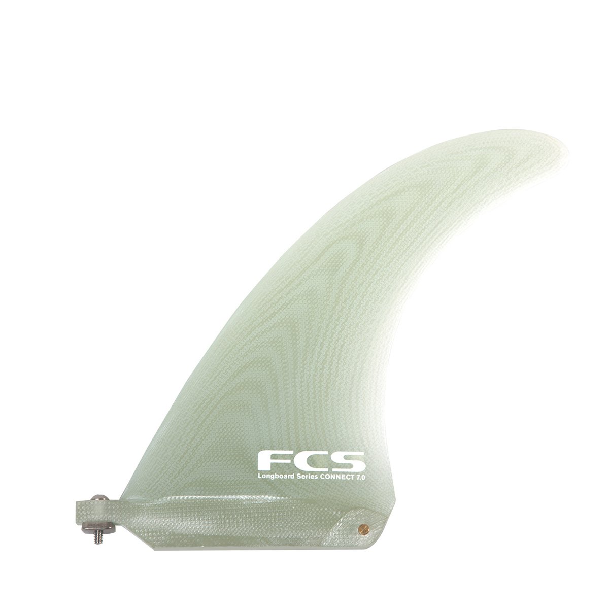 FCS Connect 8" PG Longboard Fin Clear