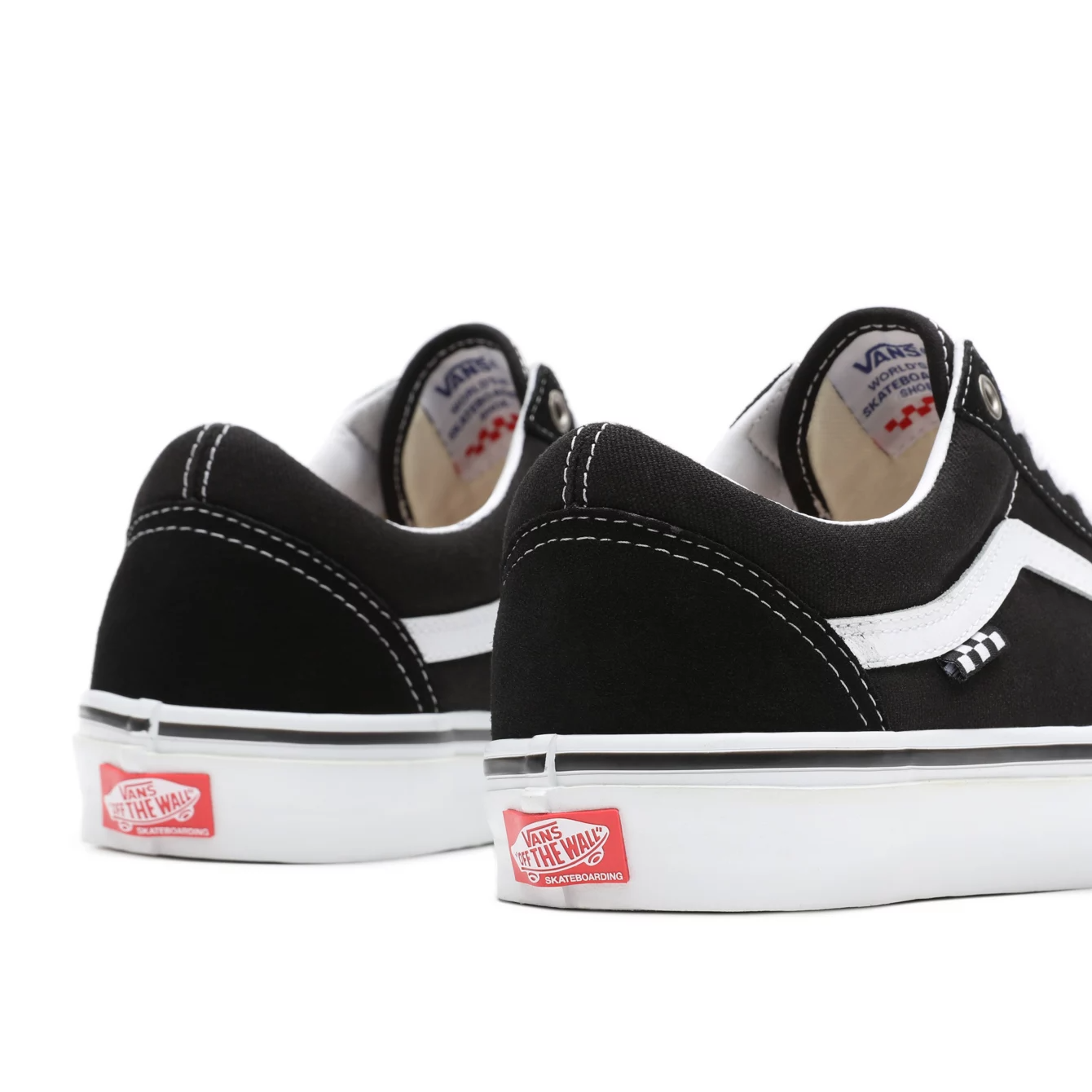 Vans Skate Old Skool Black/White Skatesko - 7