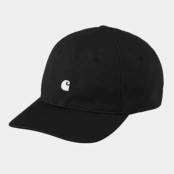Carhartt WIP Madison Logo Keps Black/White