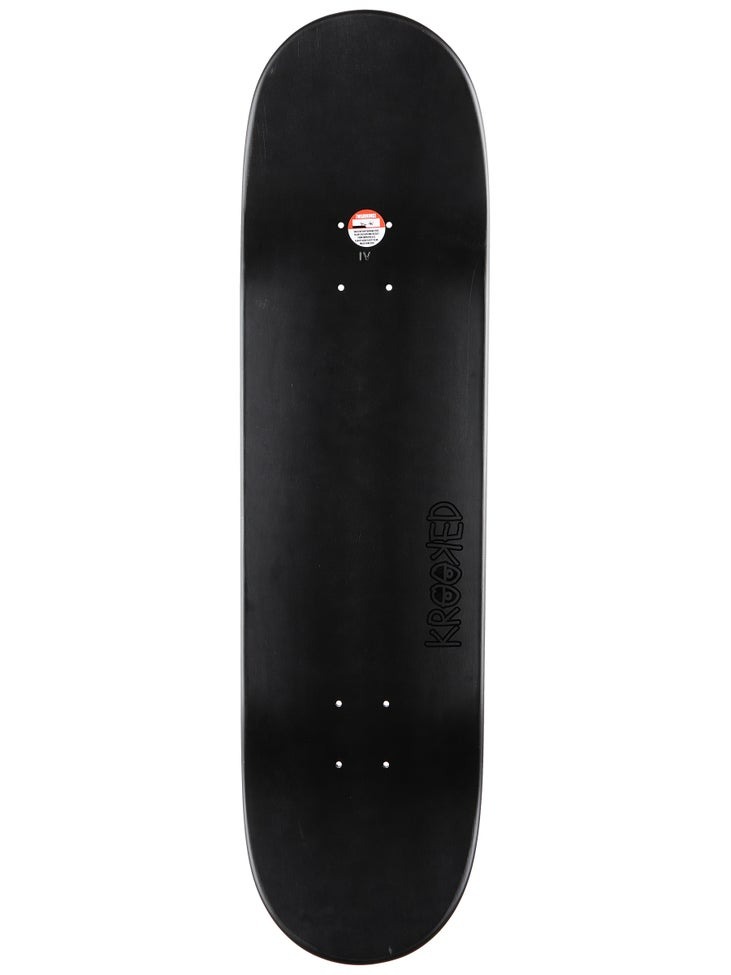 Krooked Eyes Black 8.5" Skateboardbräda - 2
