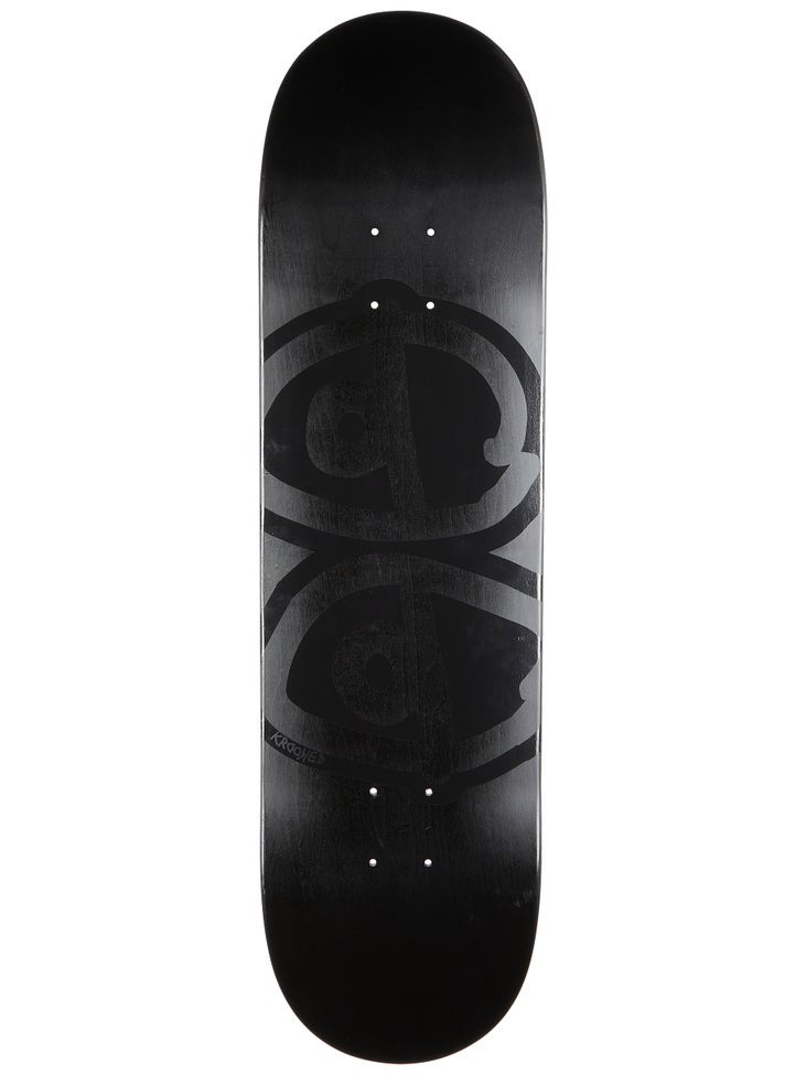 Krooked Eyes Black 8.5" Skateboardbräda