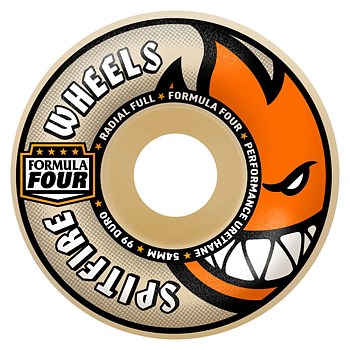 Spitfire F4 Radial Full 99DU 56mm Skateboardhjul