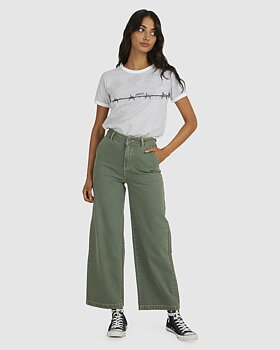 RVCA Fresh Prince Trousers Tree Green